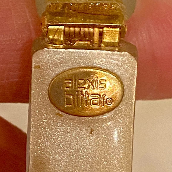 Alexis Bittar clasp cuff bracelet - Picture 6 of 10